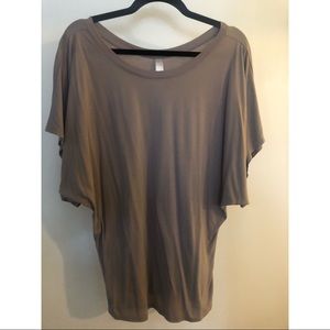 Taupe top